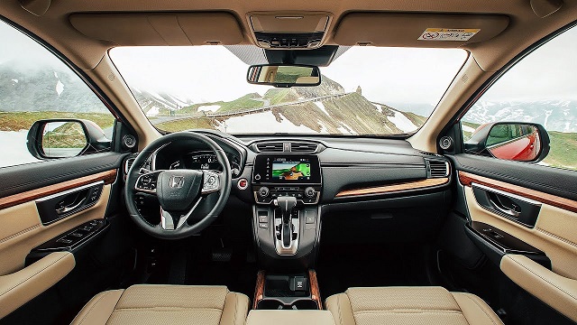 2021 Honda CR-V touring interior