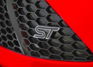 2021 Ford Escape ST badge