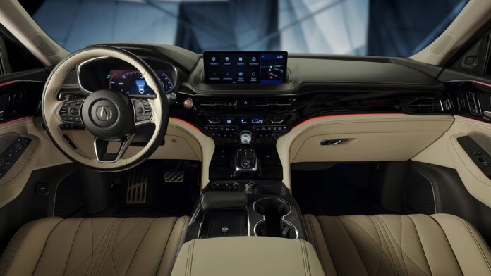 2022 Acura MDX type S interior