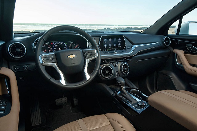 2022 Chevrolet Blazer interior