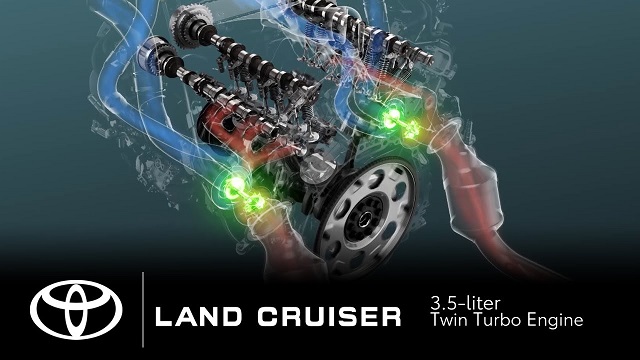 2023 Toyota Land Cruiser twin turbo V6