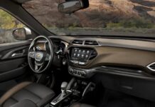 2023 Chevy Trailblazer interior