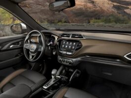 2023 Chevy Trailblazer interior