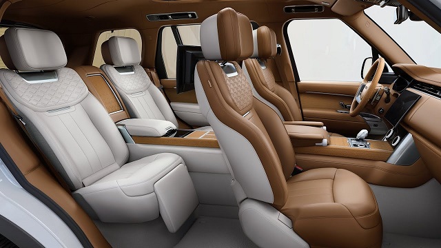 2024 Range Rover Electric interior