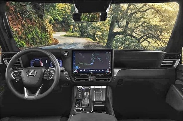 2025 Lexus GX 550 interior